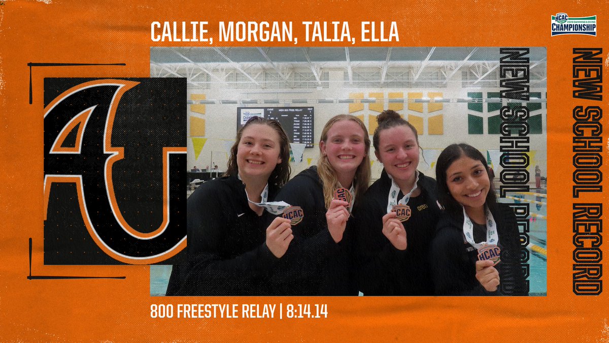 ⚠️NEW SCHOOL RECORD⚠️

Our Lady Ravens had a great start. They claimed third place and set the new record. A record-setting 800 freestyle relay for the Ravens at 8:14.14, breaking the previous record from 6 years ago!!

#GBGR #AUSD #HCAC