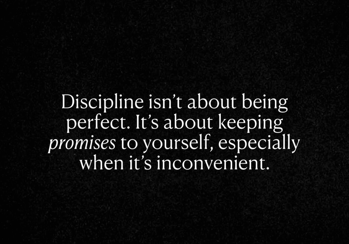 Discipline: