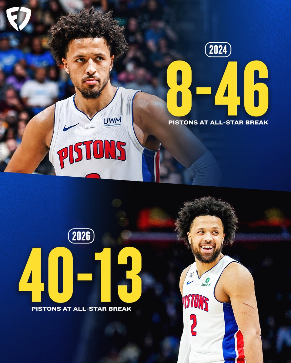 The Pistons are the first team in the East with 40 wins 😤

A lot has changed for Detroit in just two years 💪

#NBA | #DetroitBasketball