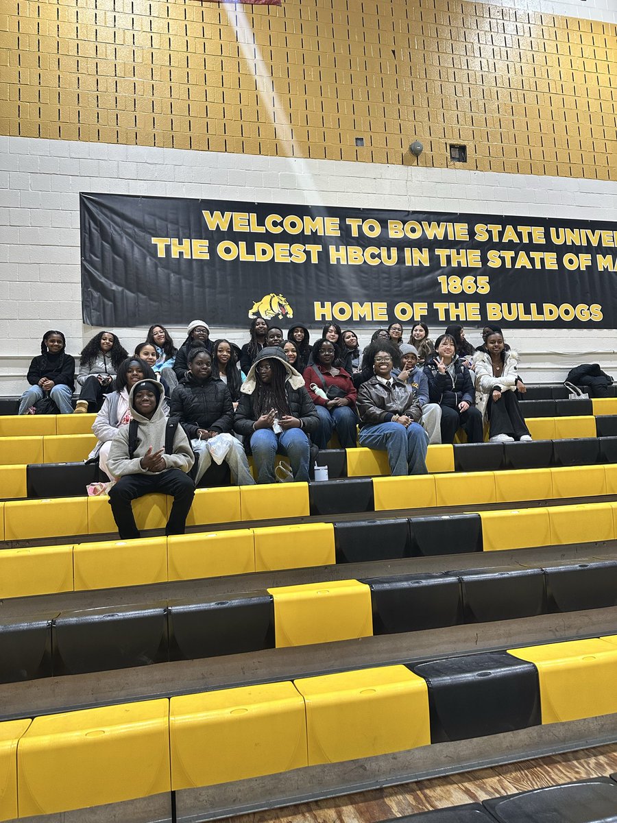 Ms_P_Counselor's tweet photo. A great day yesterday at Bowie State with MSP! https://t.co/l5UMZs2TSg