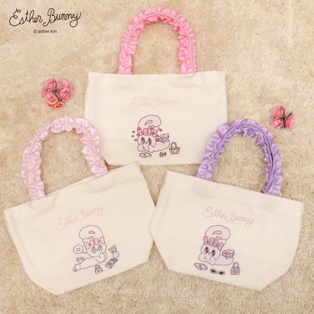 💖New💖 #エスターバニー の 「ランチトートバッグ」 が新登場