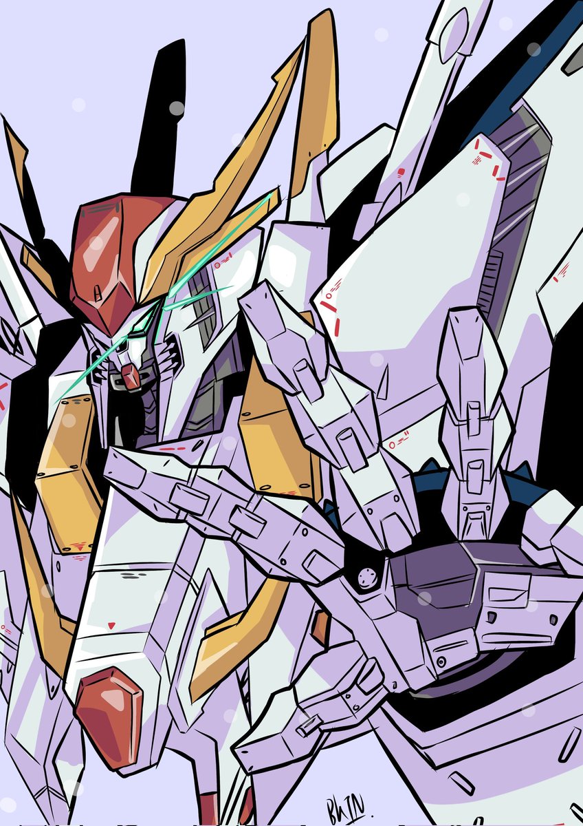 RX-105 Ξガンダムを描きました 次はペーネロペーかな…(未定) #イラスト