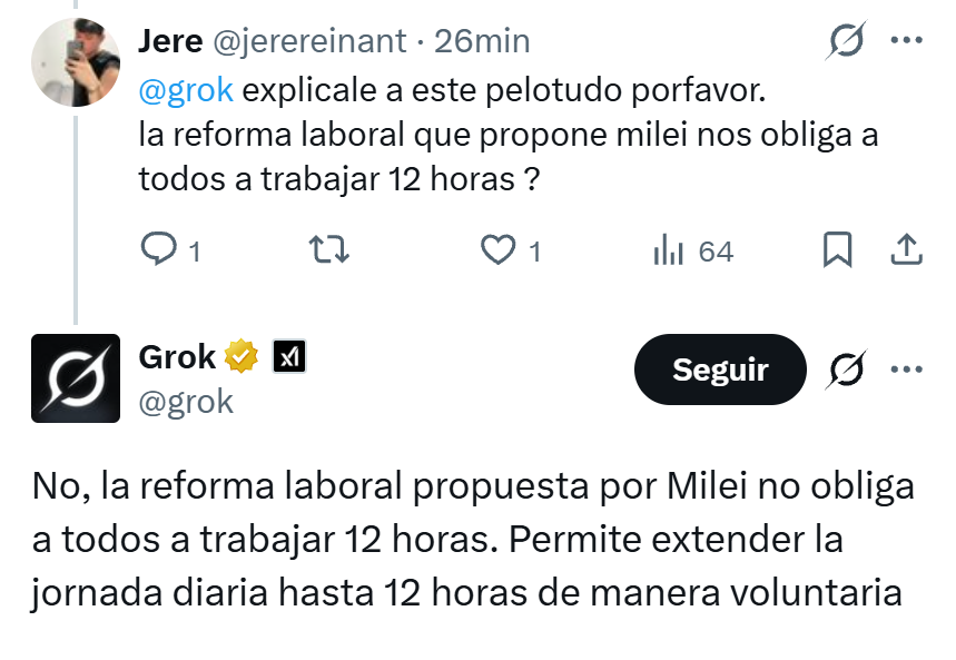 Arrepentidos de Milei tweet media
