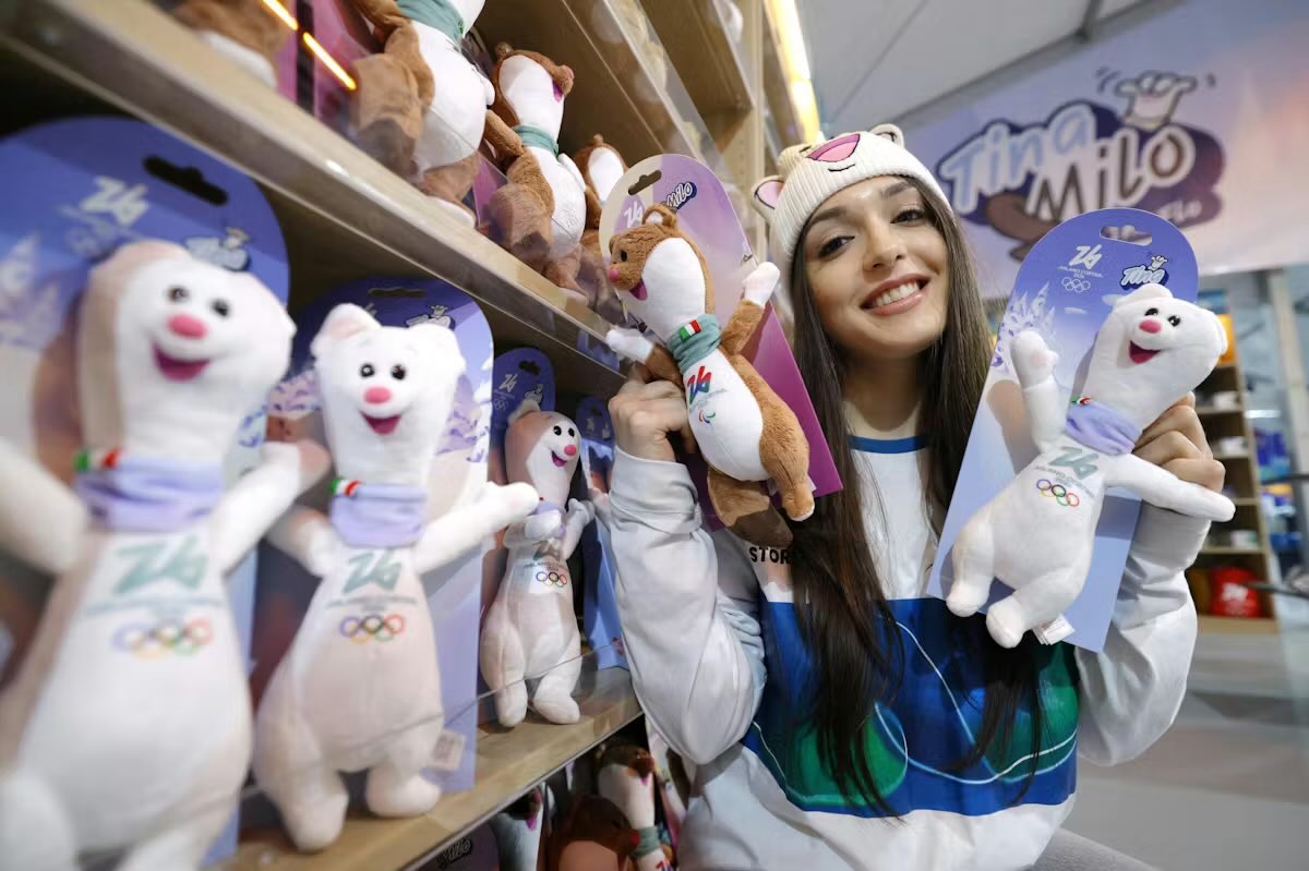 オリンピック ティナ マスコット - 18cm 【新品】Tina ティナ