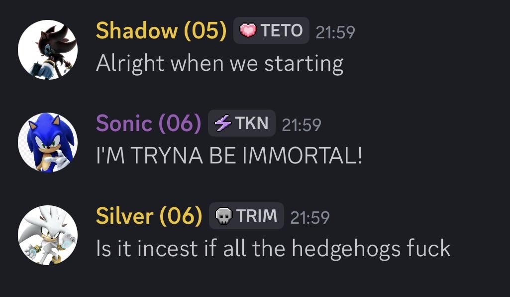 Amazing things going on in discord