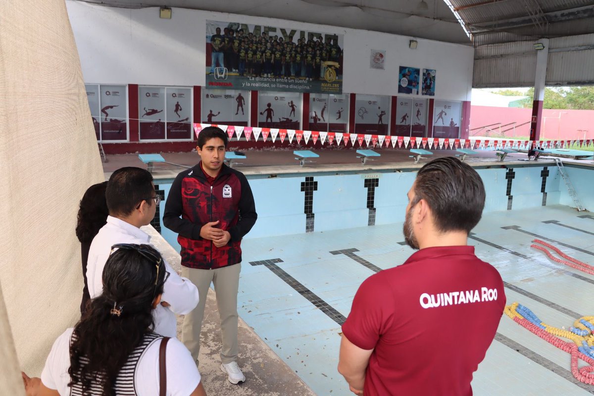 deportes_qroo's tweet photo. 🏊 CODEQ da seguimiento a solicitud ciudadana y rehabilita la alberca del “Nohoch Suku’n” en Chetumal.
Lee más en 👉 https://t.co/vNQtpK326V
#SomosDeportesQuintanaRoo #InformandoConPasión #CODEQ https://t.co/r3aw4eDxbb