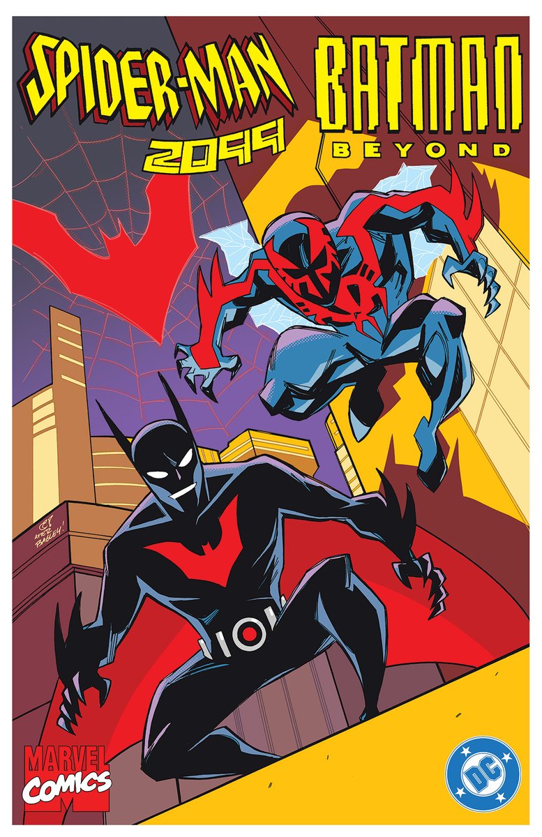 Batman Beyond + Spider-Man 2099
by Craig Rousseau