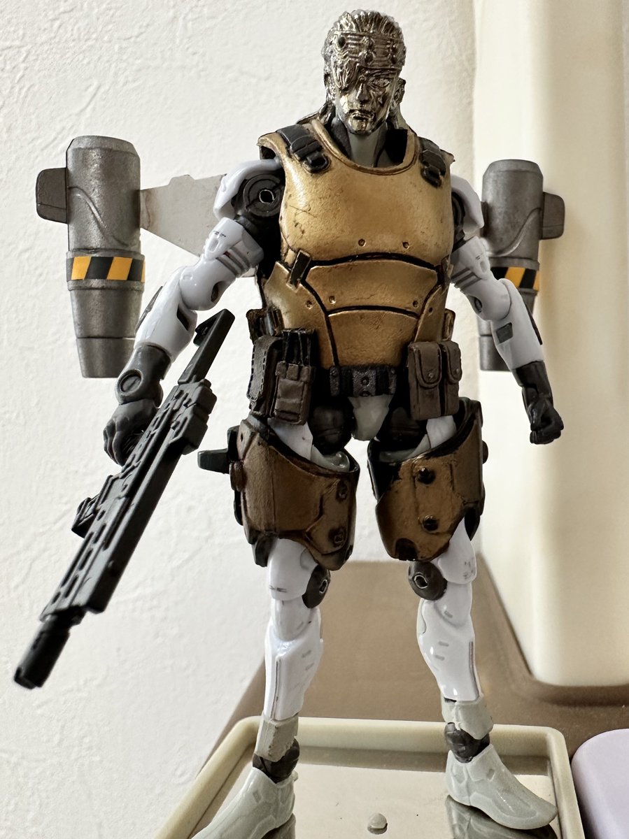 ベテラン戦士
JOYTOYからアーマーを拝借
#オルタードナノ