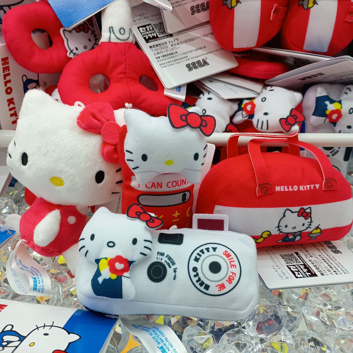 景品入荷情報】 #ハローキティ なつかしモチーフマスコット Vol.2 （全