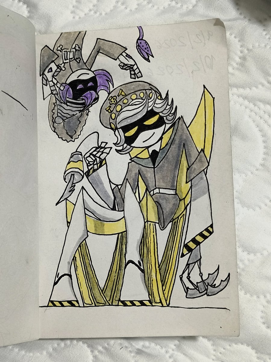 Hice un dibujo de los murder drones