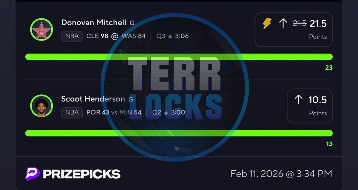 Terrlocks's tweet photo. BANGGGGG โ
โ
โ
โ
JOIN MY DISCORD FOR FREE https://t.co/fjSaXMrBIw ๐ฃ๐ค
๐ POWERED BY @propsbotai
7-day trial https://t.co/1kqHsVwrO4
#NBAProps #PropPicks #SportsBetting #NBA #PlayerProps https://t.co/qEQf7rcHq1