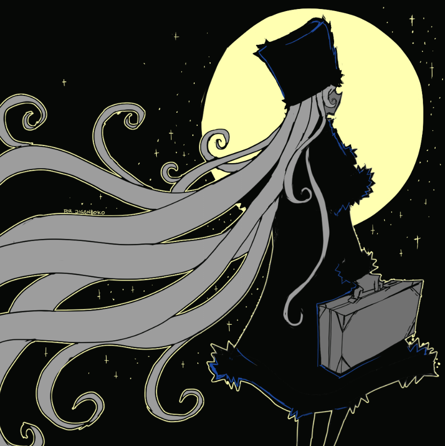 Maetel Galaxy Express 999 sketch