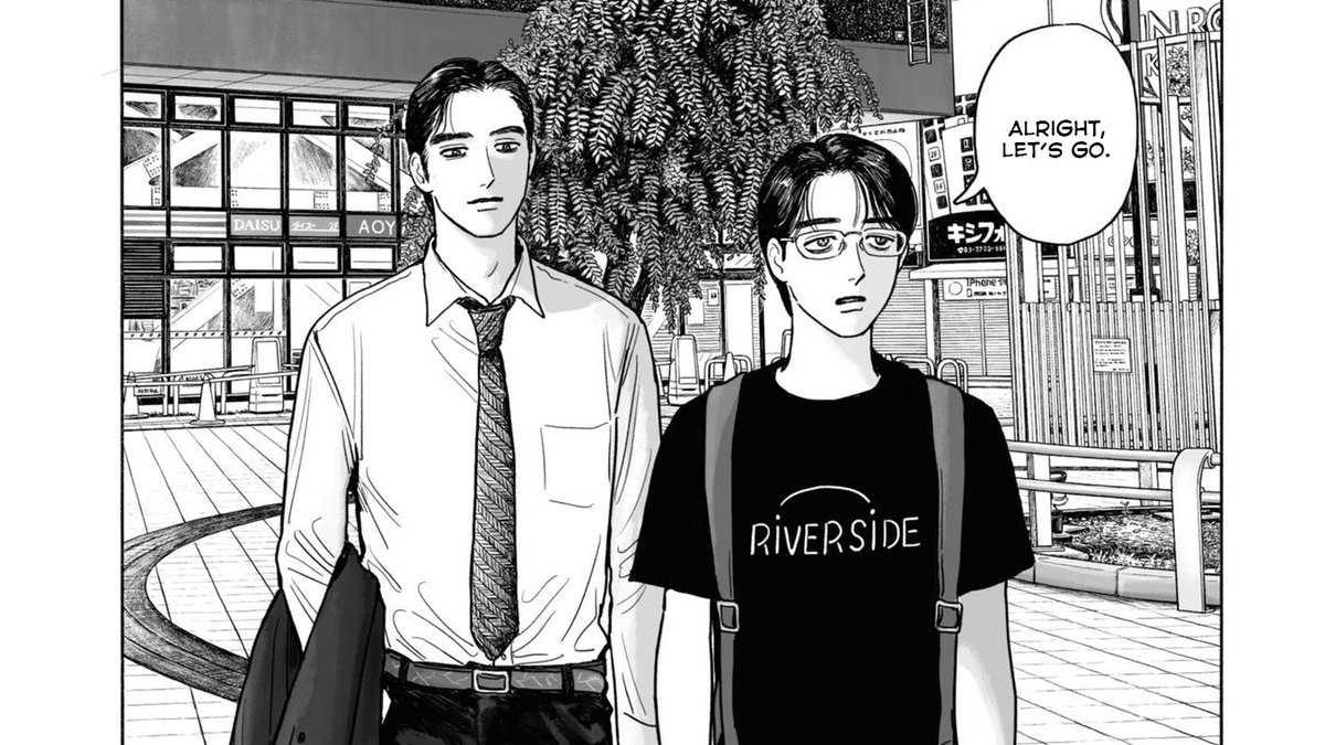 eageltj22's tweet photo. kyouji began the story with "let's go karaoke!" and satomi began famiresu iko with the end in mind. he wanted to leave kyouji, but his own actions derailed him from his desired path, instead of being able to gift kyouji a "goodbye", satomi... (1/8) https://t.co/dfmKPjVoW7