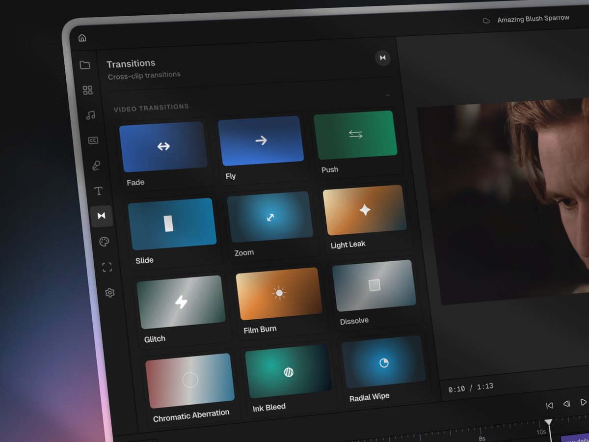 We just added some fresh new transitions ✨