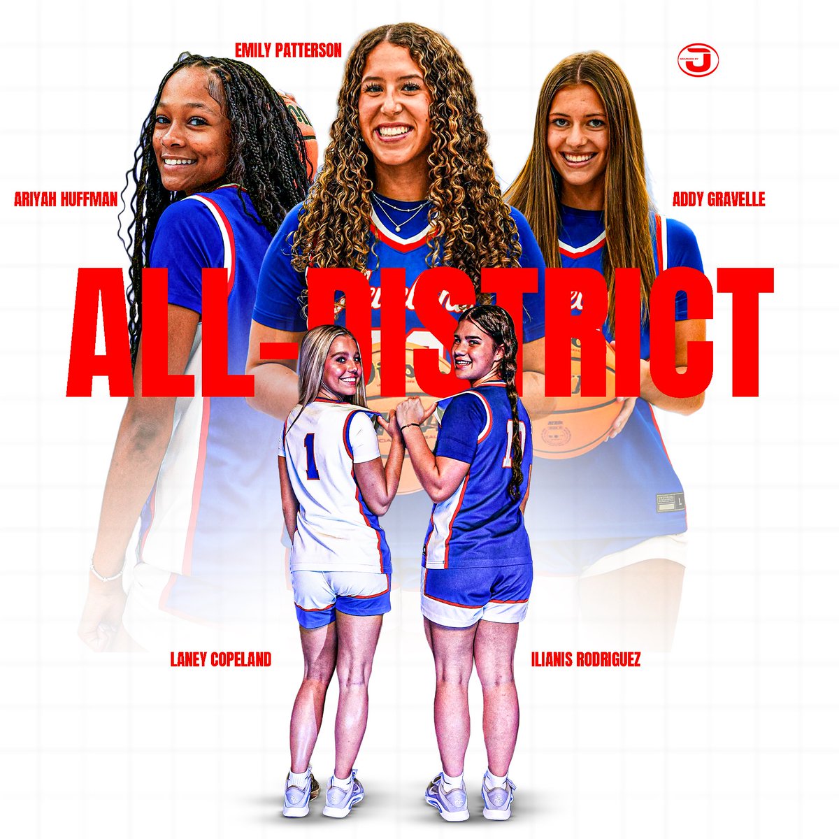 CHS_LadyRaiders's tweet photo. Congratulations to our All District players.

-Ariyah Huffman
-Ilianis Rodriguez
-Laney Copeland 
-Emily Patterson
-Addy Gravelle

Honorable Mention All District
- Izzy Smith
- Jada Davis https://t.co/So11cceI7a