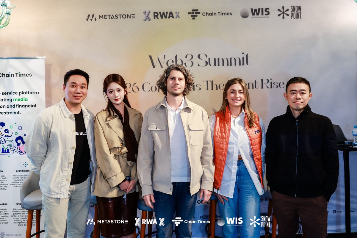 Stlla_ly's tweet photo. Glad to connect with so many builders and KOLs at The Silent Rise · 蛰光 Summit in Hong Kong.🫶🏻✨🫶🏻

Great conversations around RWA 3.0, real adoption, and what truly matters for long-term markets.

At @RWAX_life , we stay focused on one thing —
market first, assets follow.

Quietly building. Relentlessly.🚀

#RWAX #RWA #crypto #ConsensusHK
