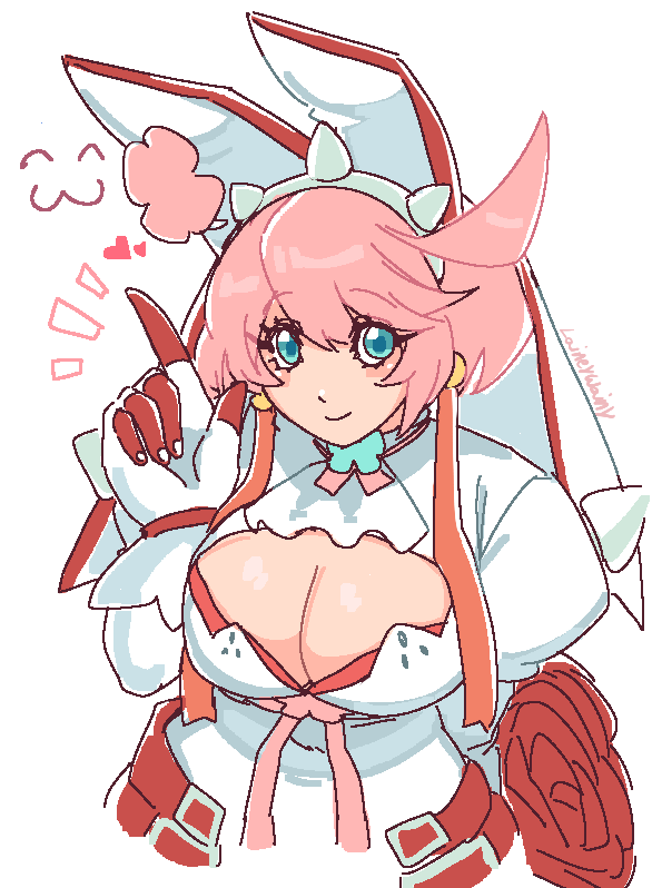 Elphelt doodle with the pixel pen! 💝
