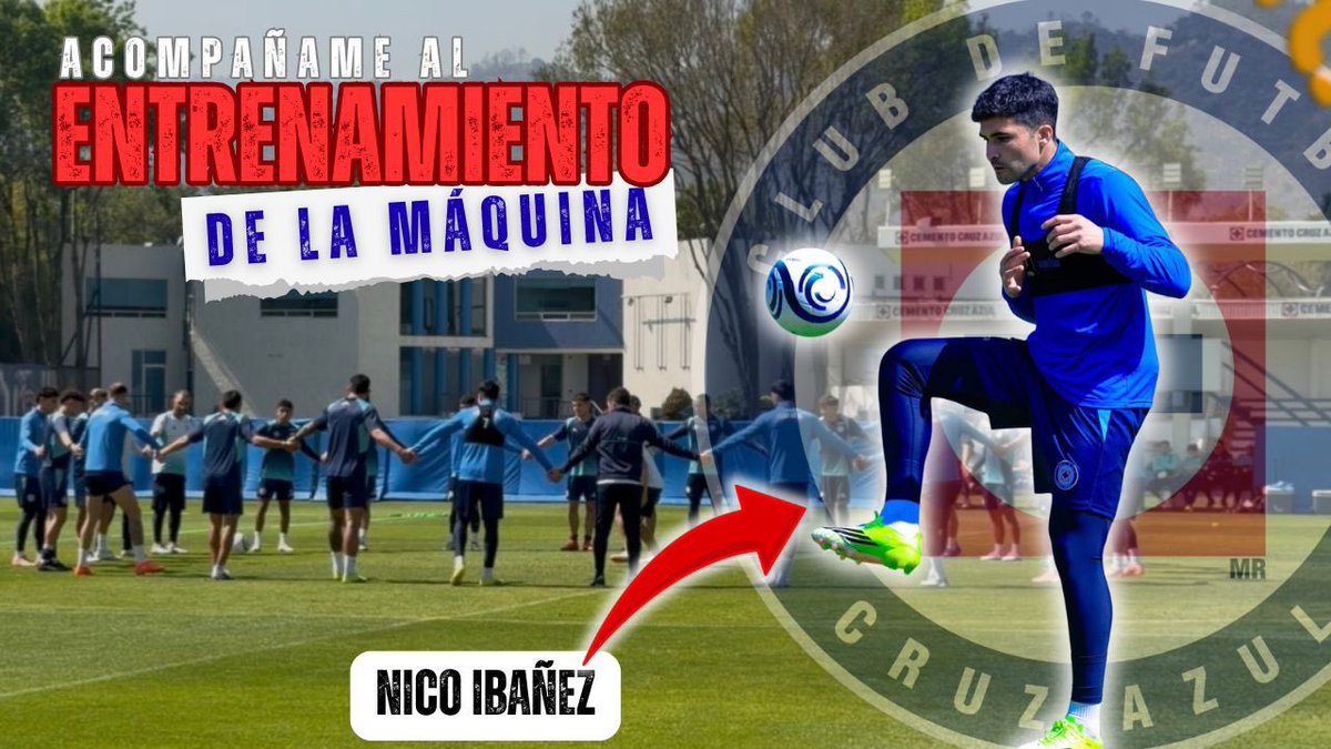 Armand_Mel91's tweet photo. Cruz Azul 🚂 

¿Quieren ver todo lo que pasó en el entrenamiento de esta tarde en La Noria? , ¿cómo están los ánimos del equipo?, ¿cómo va la adaptación de Ibáñez y Ebere? Imperdible. Se van a divertir 👇 

https://t.co/zjYa3gnyic https://t.co/lVHZ2t82ZQ