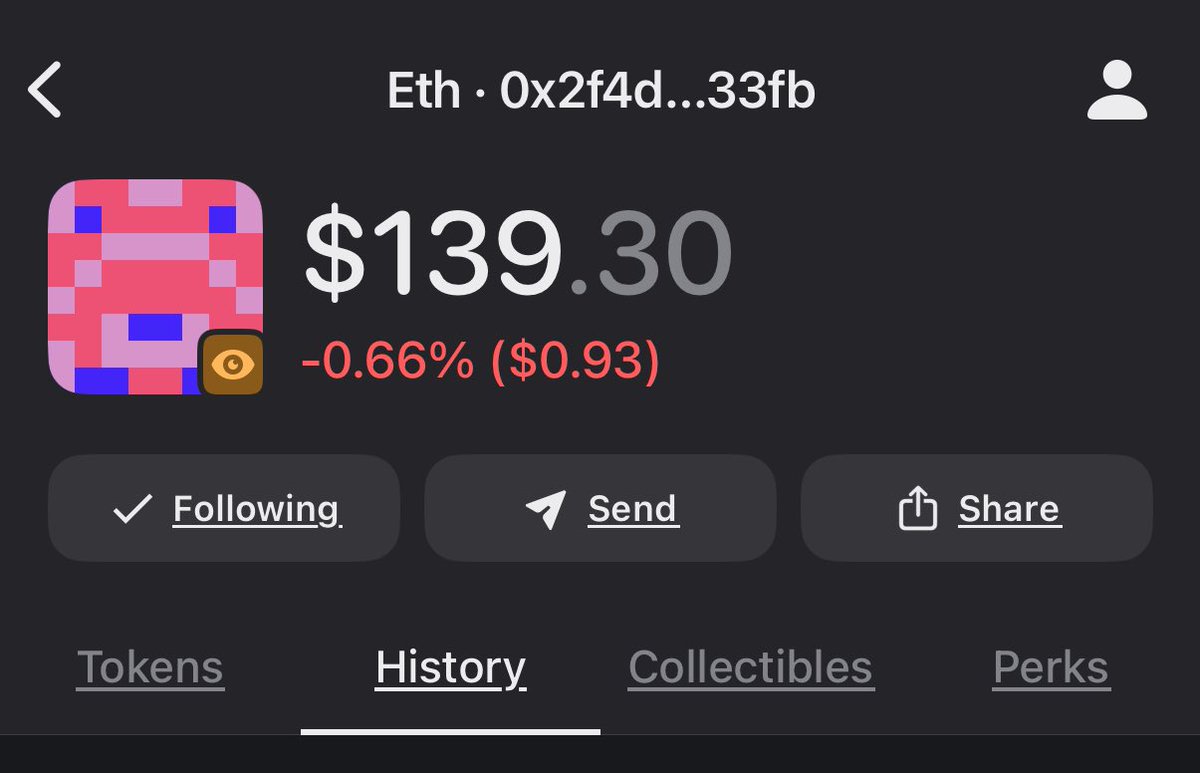 davishenry_'s tweet photo. For documenting purposes: I built a bot for an Agentic Wallet that took about 6 hours to finish. Just launched it. This is what I’m starting with. Let’s see what happens https://t.co/T8P9P5OgZS