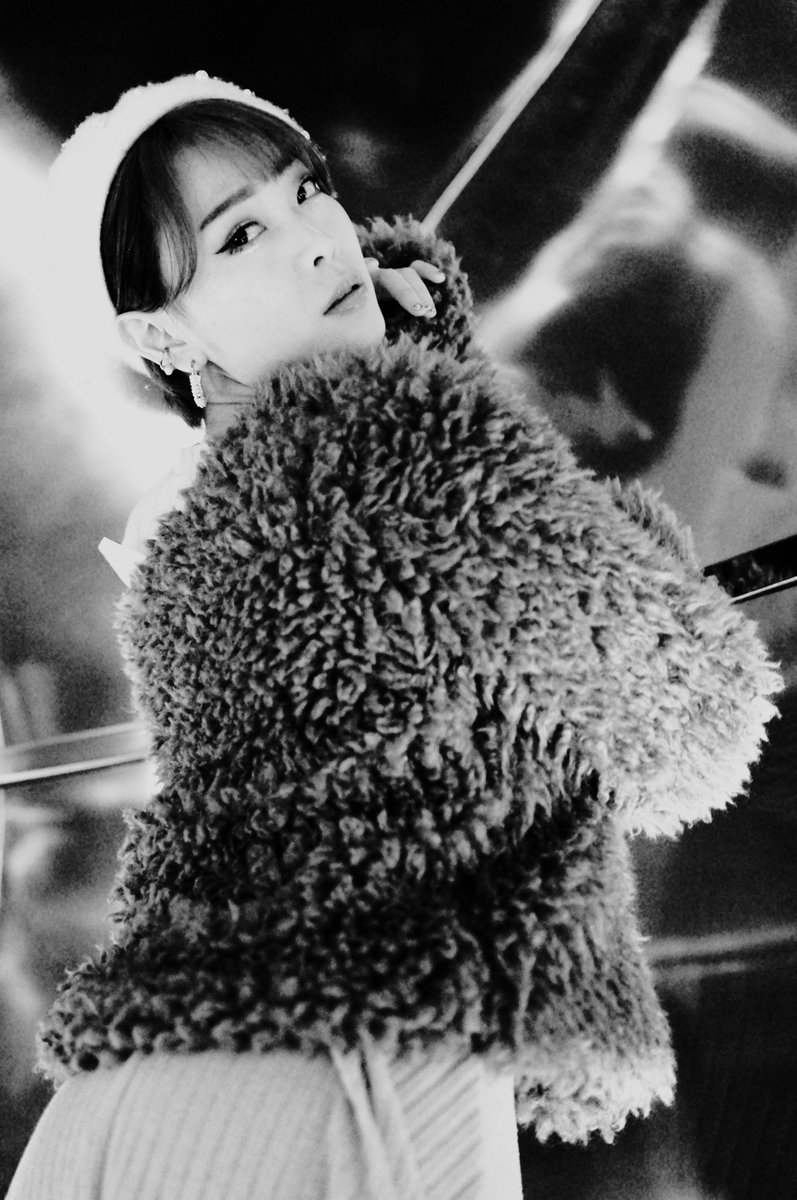 #白黒ポートレート撮影