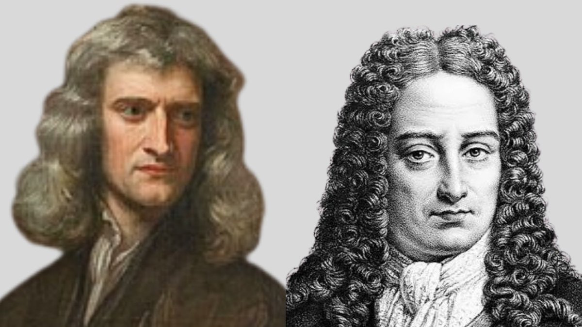 Math_files's tweet photo. One invented calculus in secret; the other published it first. 

In the 1660s, Isaac Newton developed a powerful math tool to describe motion and change. He called it fluxions, but kept it unpublished, sharing it with a few members of the Royal Society. 

Decades later in Germany, Gottfried Wilhelm Leibniz was working on the same ideas, but unlike Newton, he published them. In 1684, Leibniz released the first paper on calculus. He even invented the symbols we still use today for integrals and differentials. Newton's followers were furious.

They claimed Leibniz had stolen Newton's ideas. It was a bitter scientific feud that divided mathematicians across Europe. 

British schools banned Leibniz's methods and symbols and began adopting them in the early 19th century. 

Modern historians say both men discovered calculus independently. Fun fact: Leibniz started first with integration, while Newton focused on differentiation.