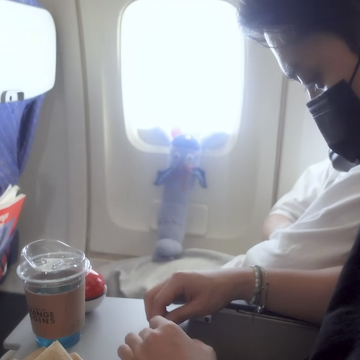 신광일 왈왈이 인형 창밖 보라고 세워둔 거 봐 너 진짜 아가냐고ㅠㅠ