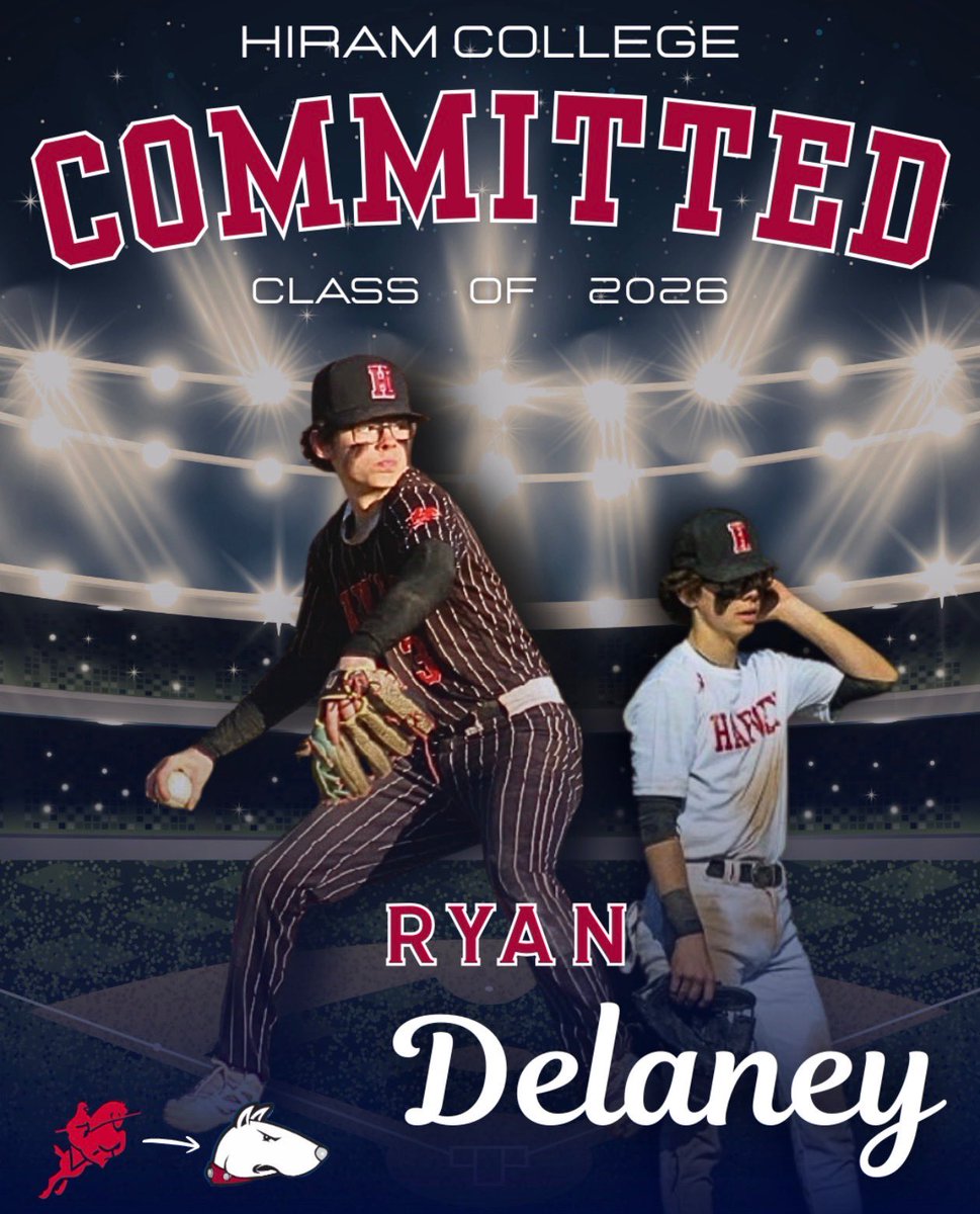 ryandelaney38's tweet photo. I am extremely blessed to announce my commitment to Hiram College to continue my academic and athletic career. I’d like to thank all my coaches, teachers, and especially my parents for helping me throughout this journey.
Go Terriers! 
#Classof2030 https://t.co/louuj5543Y