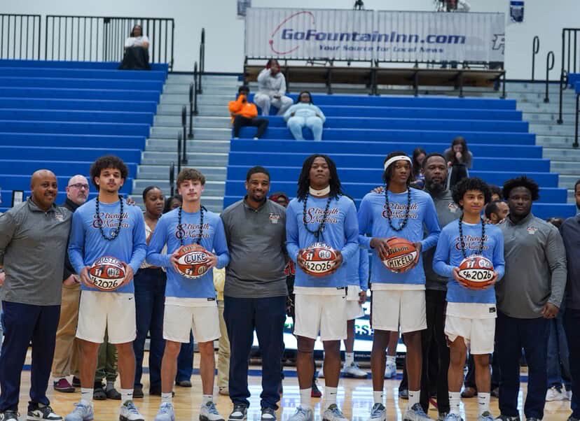 BasketballFihs's tweet photo. Congrats to our seniors on their high school careers of being student athletes. The Fury family wishes you the best going forward this school year and what’s to come afterwards #StrengthInnNumbers https://t.co/8u0thfCxi3
