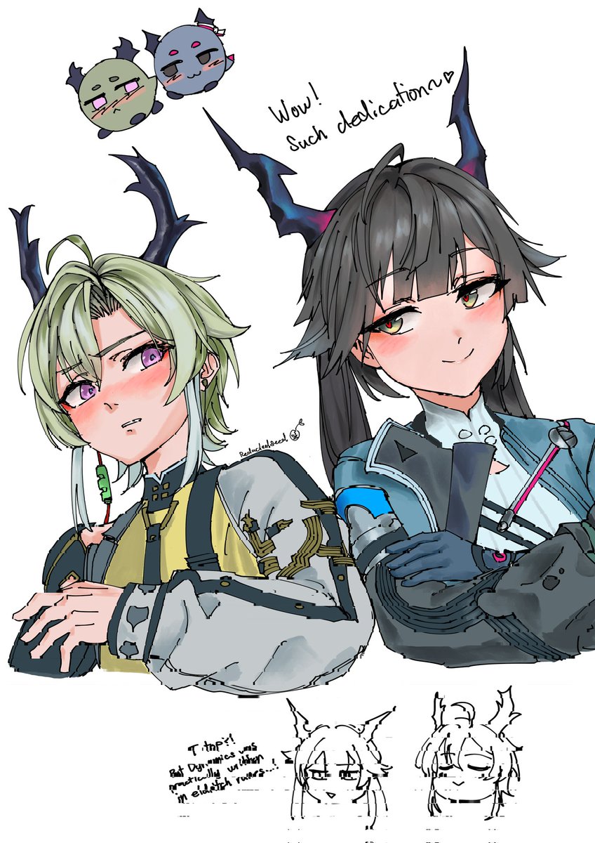 redactedseed's tweet photo. Mmm Dumbass gf

#ArknightsEndfield #fanart #Arknights https://t.co/pB4YwKCcoV