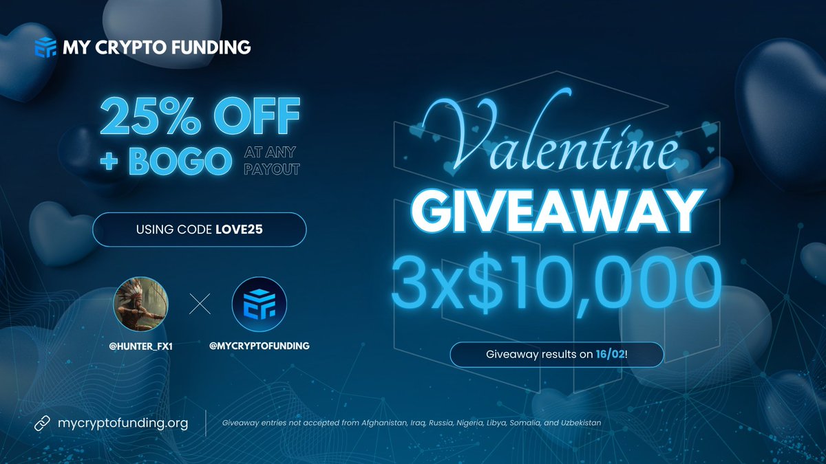 🎁 3X  $10K Challenge 🎁

Rules:
1. Follow <a href="/MyCryptoFunding/">My Crypto Funding</a> | <a href="/muthaiah4x/">𝗭𝝨𝗡𝗜𝗧𝗦𝗨 🔱</a> | <a href="/Hunter_Fx1/">𝔹𝕚𝕘 ℍ𝕦𝕟𝕥𝕖𝕣 🏹</a>  
2. Like  Retweet and Tag 3 friends