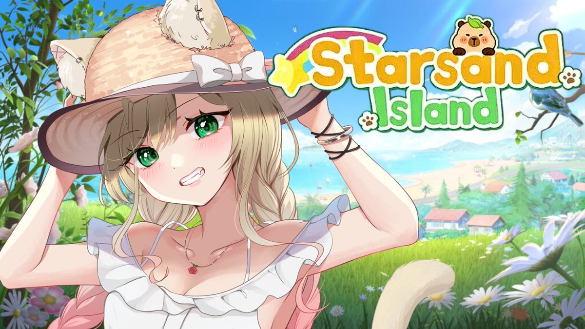 社会に疲れた君たちへ ギャルのスターサンドアイランド youtube.com/live/TbWl9DOyG… <a href="/YouTube/">YouTube</a>より
 
相変わらずサブチャンネルですが、、、！
20時から
久々に参加型以外の配信します～来てね♡