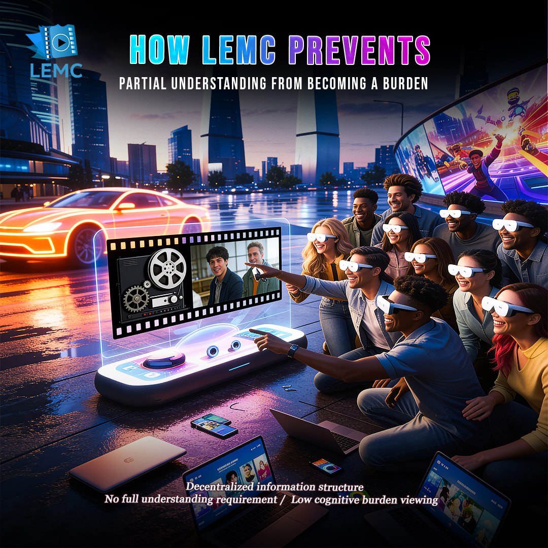 LoopLabEMC's tweet photo. How LEMC Prevents Partial Understanding from Becoming a Burden
✅ Decentralized information structure
✅ No full understanding requirement
✅ Low cognitive burden viewing
#ShortDramaLogic #ContentAccessibility #LowFrictionViewing #MediaDesign #AudienceExperience #ViewingBehavior https://t.co/iwRjdlgJgk