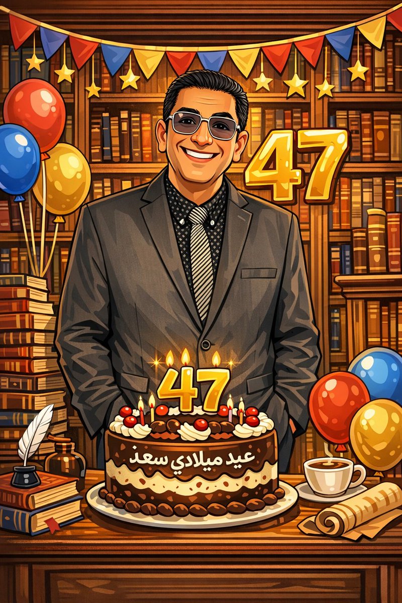 magedebrahim212's tweet photo. اليوم رسميا أكملت 47 عام من عمري.. 
لكن القلب قد توقف عند 27 عام.. 
وقريبا سأحاول تنظيم ايفنت لعيد ميلادي.. وسأدعوا له كل الحبايب.. 
وكل سنة وانا زي ما انا.. طيب.. 
طيب بسذاجة.. 😁😁 https://t.co/SEISf3xwfJ