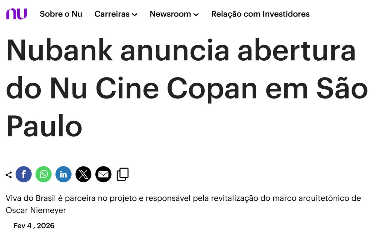 Igreja fechando e cinema abrindo no lugar? Estou sonhando?