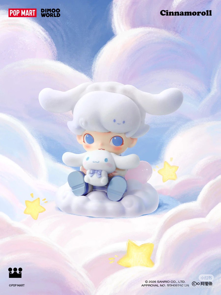 Dimoo x サンリオのコラボも発表されました😊 ポムポムプリンと