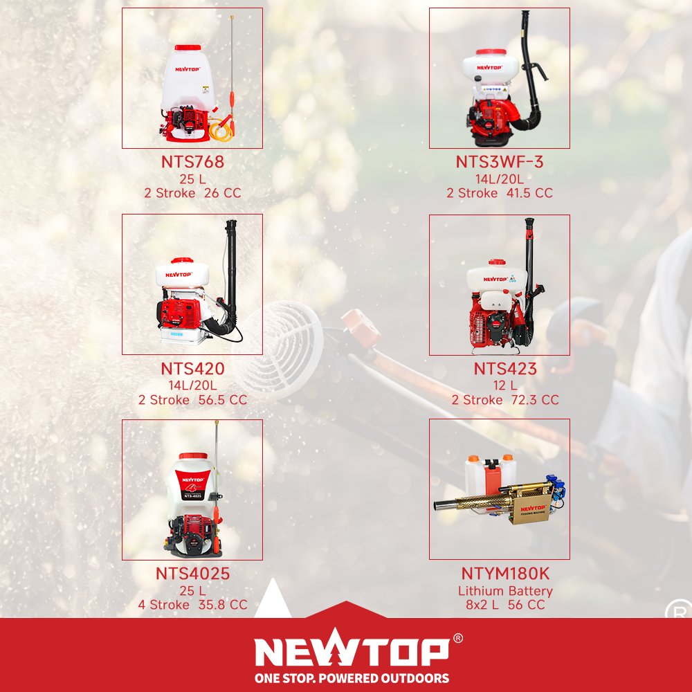 NEWTOP41370802's tweet image. Which #NEWTOP Sprayer Is Right for You?  Here’s a quick look at our high-demand models👇 
📧 service@newtop.com.cn | 📞 +86-13636521556 | 🌐 newtoptools.com  

#SprayerMachine #BackpackSprayer #MistSprayer #ThermalFogger #PestControl #ForestryEquipment #PlantProtection
