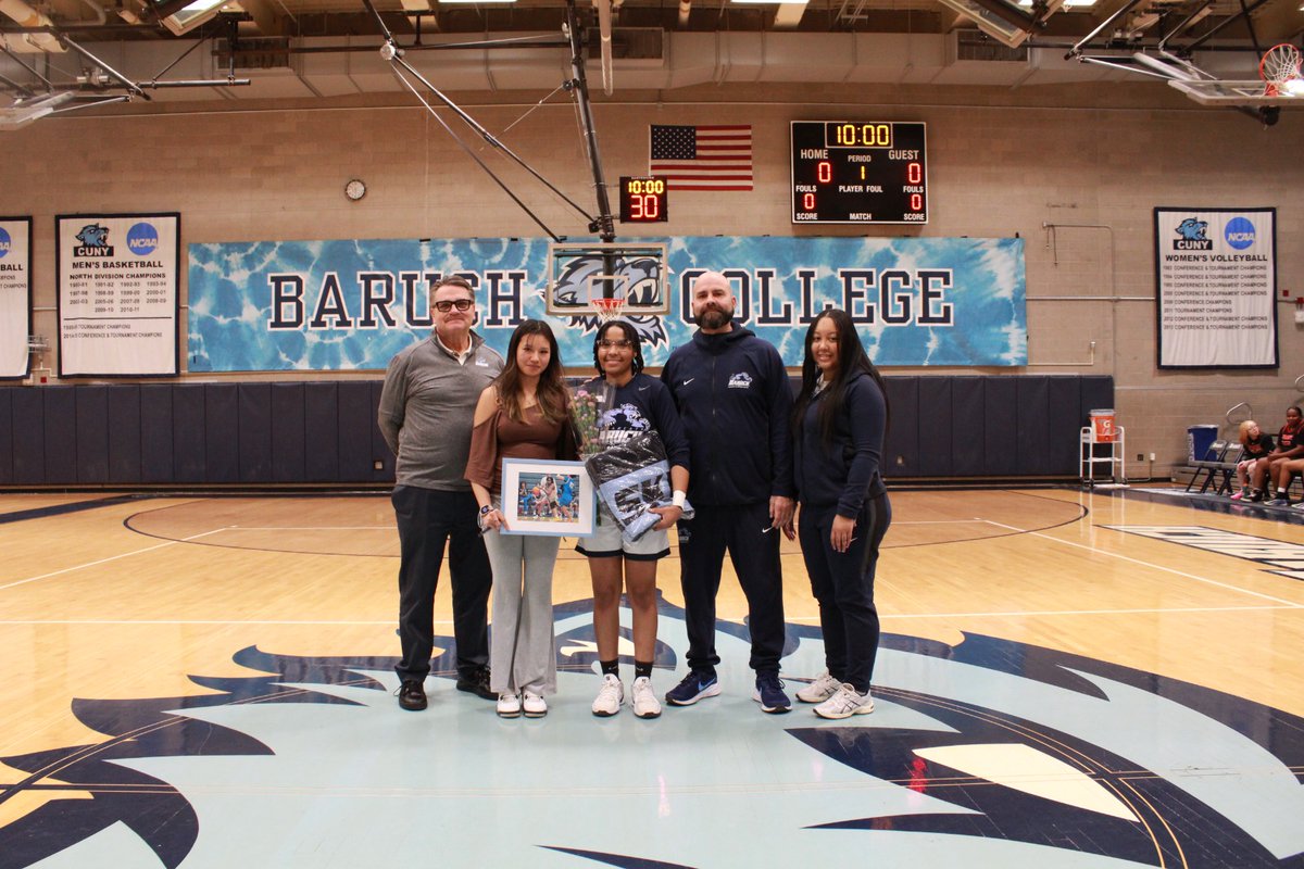 Baruch College Athletics tweet media