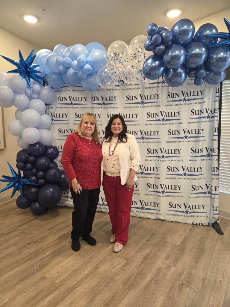 JanieLopezForTX's tweet photo. I also met with the leadership team at Sun Valley Rehabilitation & Healthcare Center in Harlingen, including the Administrator, Director of Nursing, Assistant Director of Nursing, and representatives from THCA.
#HD37 #JanieLopez https://t.co/D17xztaU7l