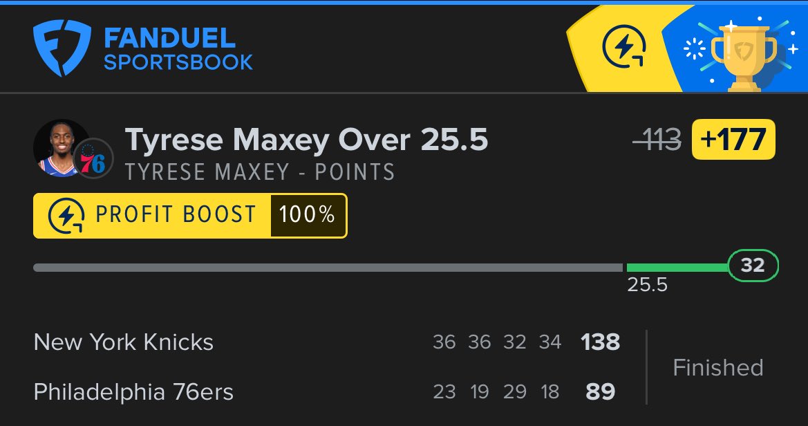ant_potts's tweet image. Maxey cashes ✅

Under misses by 3 pts..