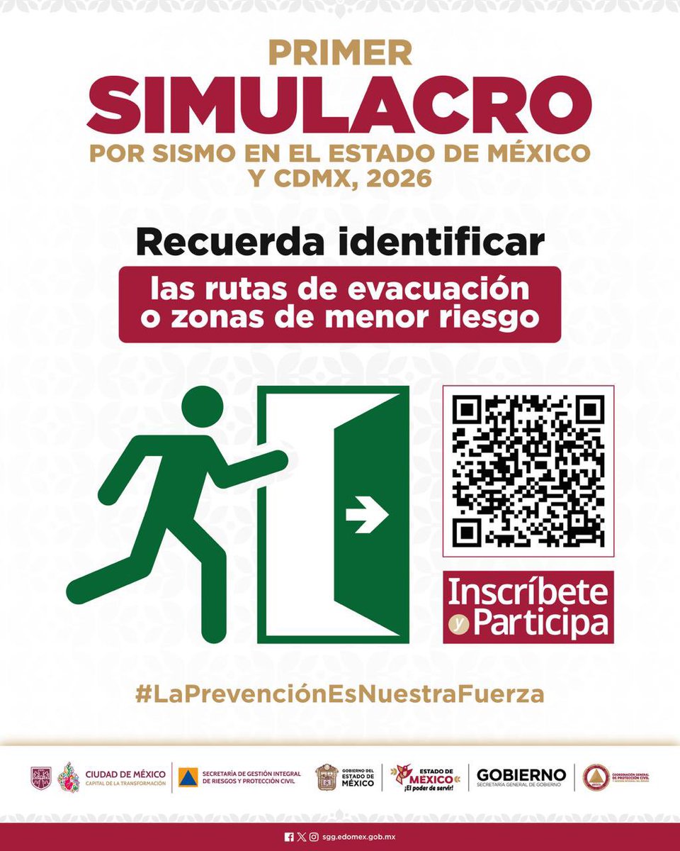 cbt_morelos's tweet photo. Súmate al Primer #SimulacroSismoEdoMex este 18 de febrero a las 11:00 horas.  
Registra tu inmueble en https://t.co/ulGhoR4XxZ y fortalece tu preparación y capacidad de respuesta ante cualquier emergencia.  
#ElPoderDeServir
@Edomex 
@delfinagomeza https://t.co/bechtuao9f