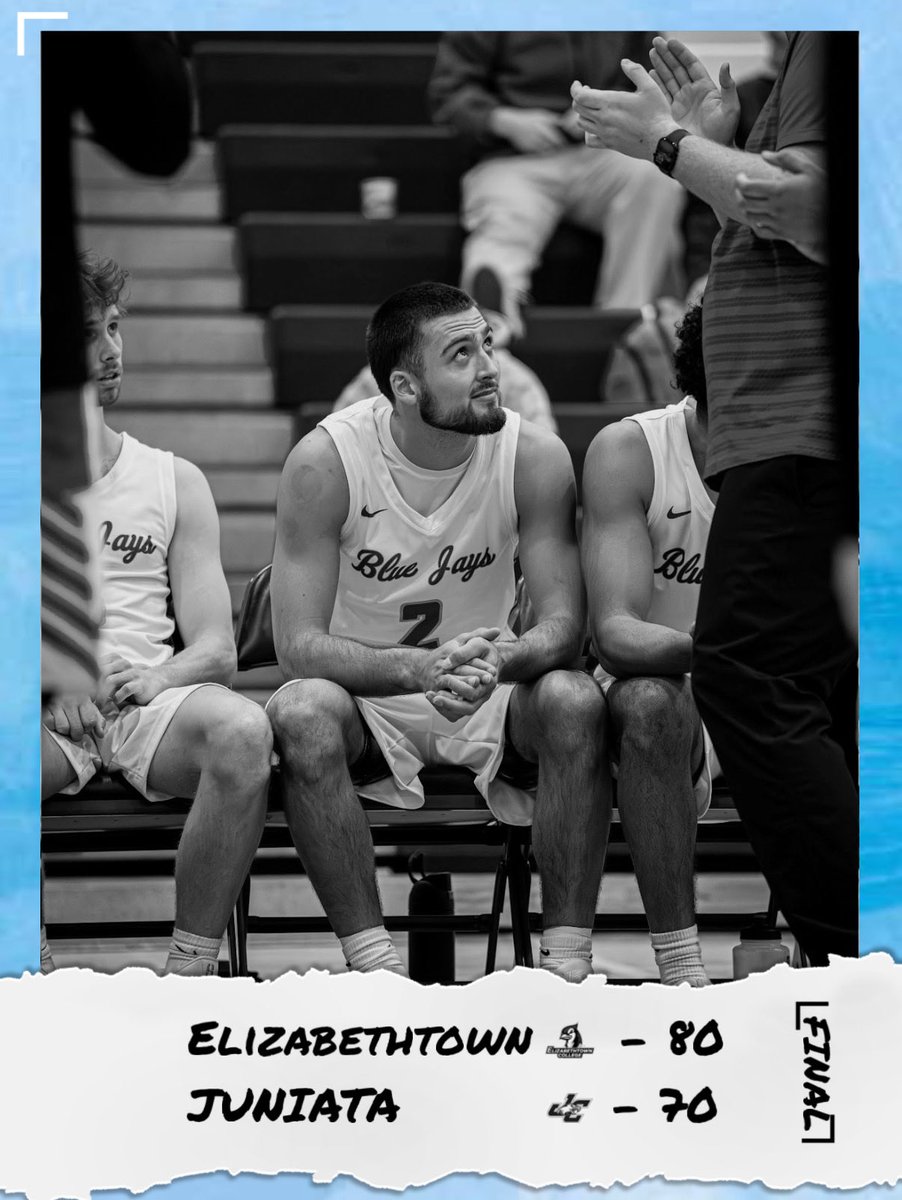 BlueJaysMBB's tweet photo. Bluejays win! Woody Machado lead with 23 points and 7 rebounds. Austin Finarelli followed with 19 points. The Bluejays next game is SENIOR day against Wilkes on Saturday at 2pm https://t.co/crnxtMlZ77