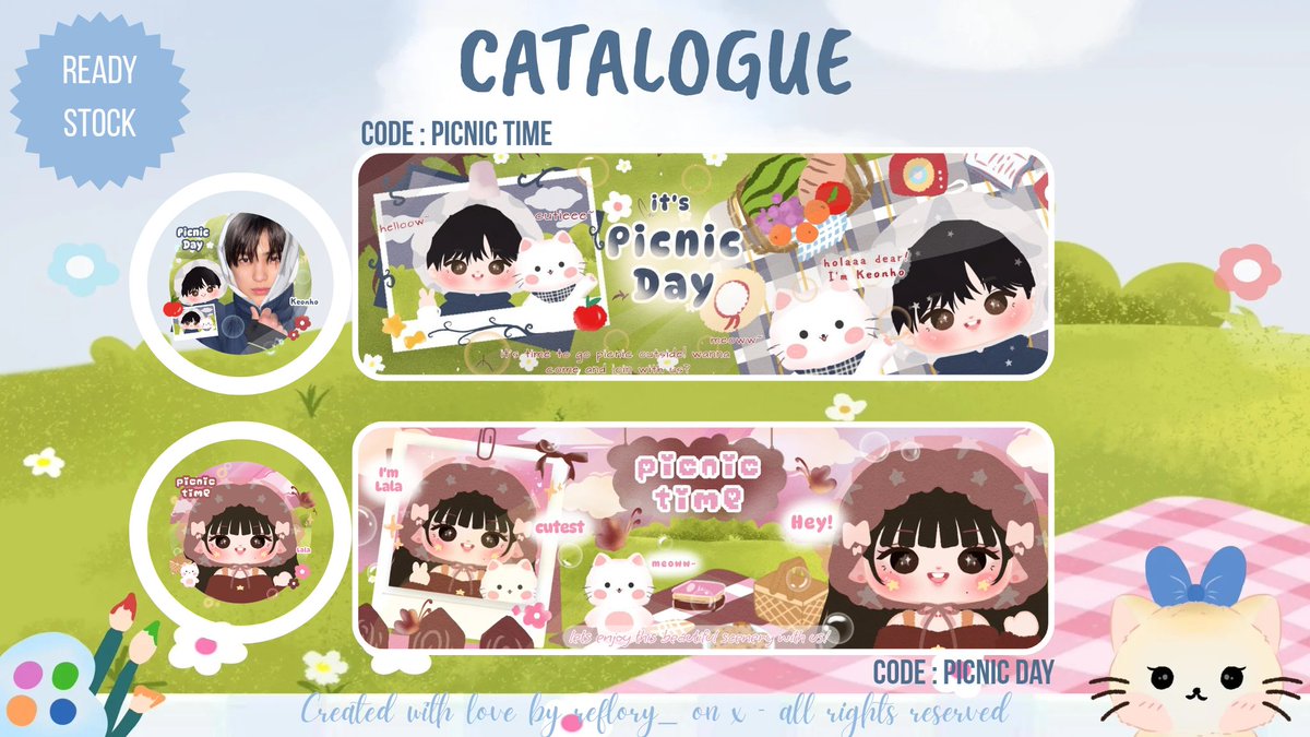 🍬Halooo manteman aku mau clearance sale 2 layout chibi dibawah 20k/layout, dm saja untuk menjemputt yaaa🫶

#zonauang