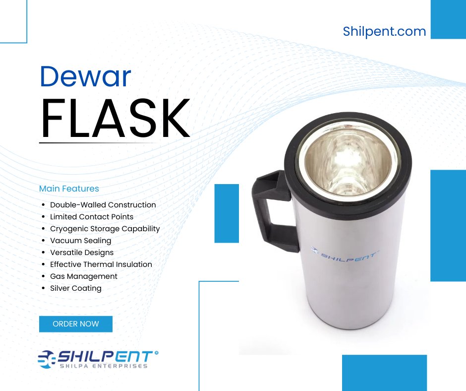 Shilpent_'s tweet photo. #DewarFlask #Cryogenics #LabLife #ScienceEquipment #VacuumFlask #LiquidNitrogen #ThermalInsulation #LabEssentials #CryoStorage #ScientificInstruments #ColdStorage #LabTech #ResearchLab #DewarVessel #SuperInsulation #ScienceDaily #PhysicsLab #MaterialScience #LaboratoryEquipment https://t.co/id0B8fSx8s