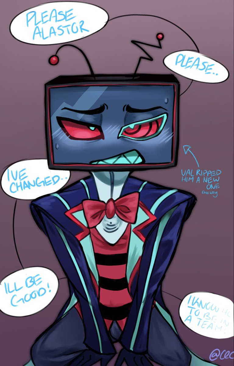 cecropiaas's tweet photo. Mini Comic #RadioStatic #hazbinhotel #comic https://t.co/QwiqrI41CT