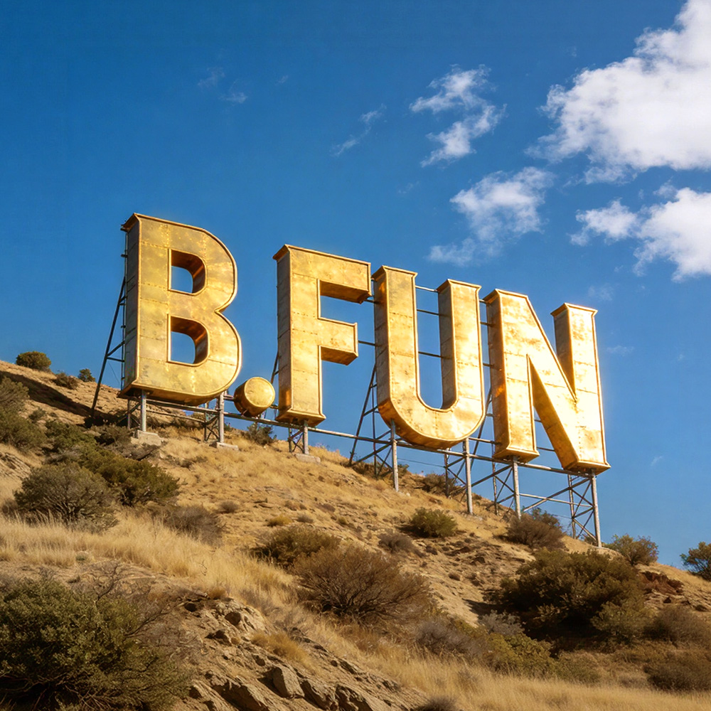 BdotFun's tweet image. The sign says it all. You in?