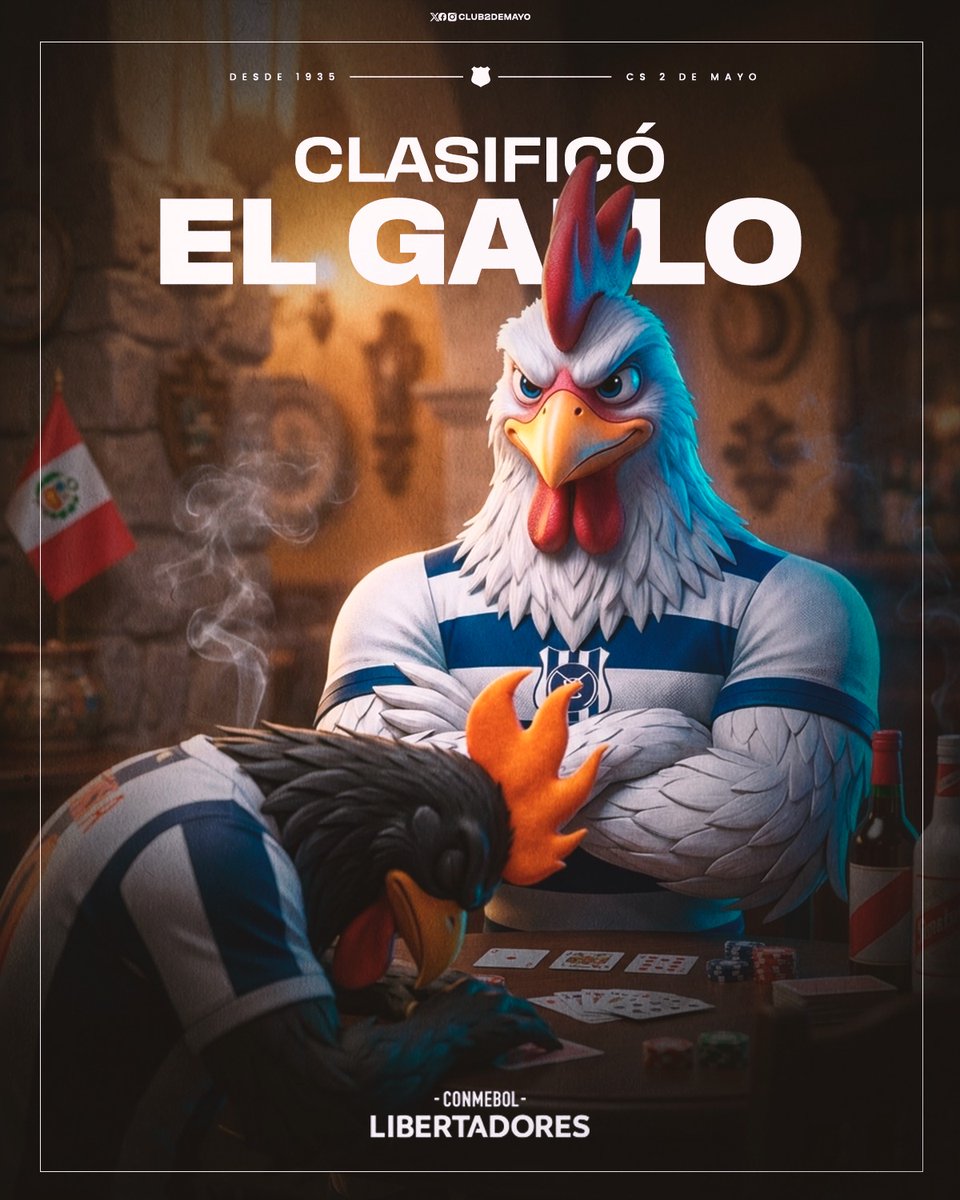 🐔🇵🇾 ¡Este Gallo es de Paraguay! 

#Vamos2