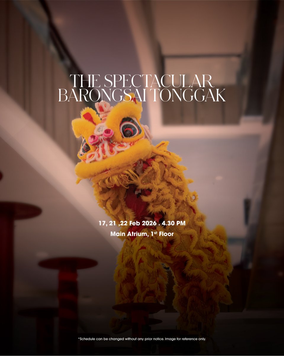 Senayan City tweet media