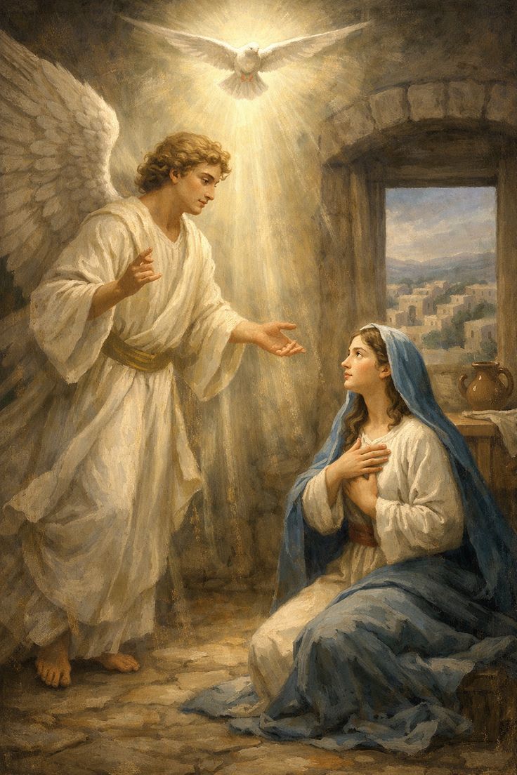 Hail Mary, full of grace, the Lord is with thee ♥️