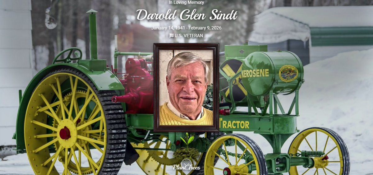 Sorry to hear of passing of legendary <a href="/JohnDeere/">John Deere USA</a> dealer/collector Darold Sindt of Keystone, IA. Darold passed Monday at 85. Wonderful guy. Joy to visit with. Ran Sindt Implement in Keystone, IA from '68 - '06, then opened Sindt Imp. Antique Museum: phillipsfuneralhomes.com/obituary/darol…