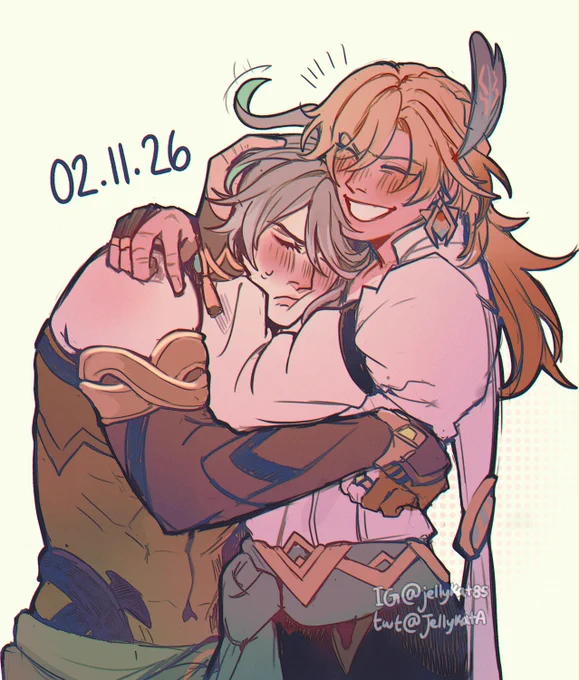 birthday boi andd Kaveh's favorite junior #アルハイゼン生誕祭2026 #haikaveh